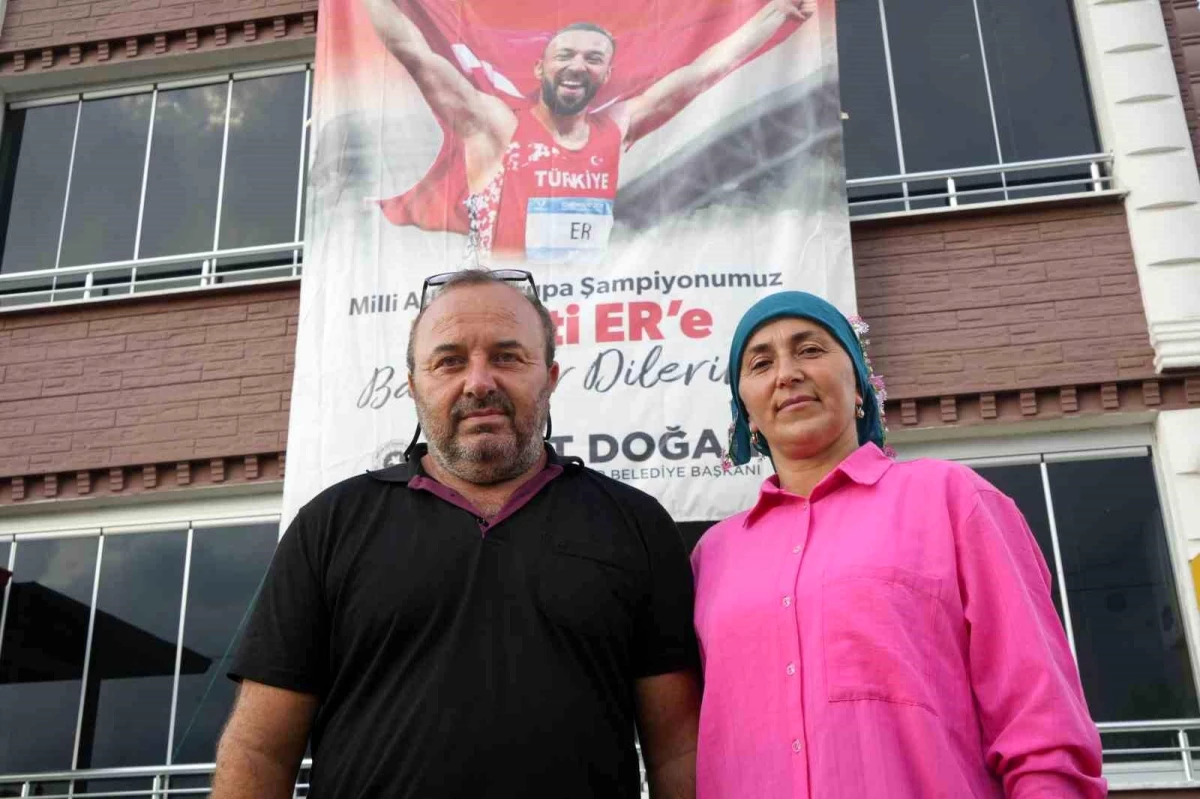 2024 Paris Olimpiyatları’nda Türkiye’yi temsil edecek Samsunlu atletin ailesi destek veriyor